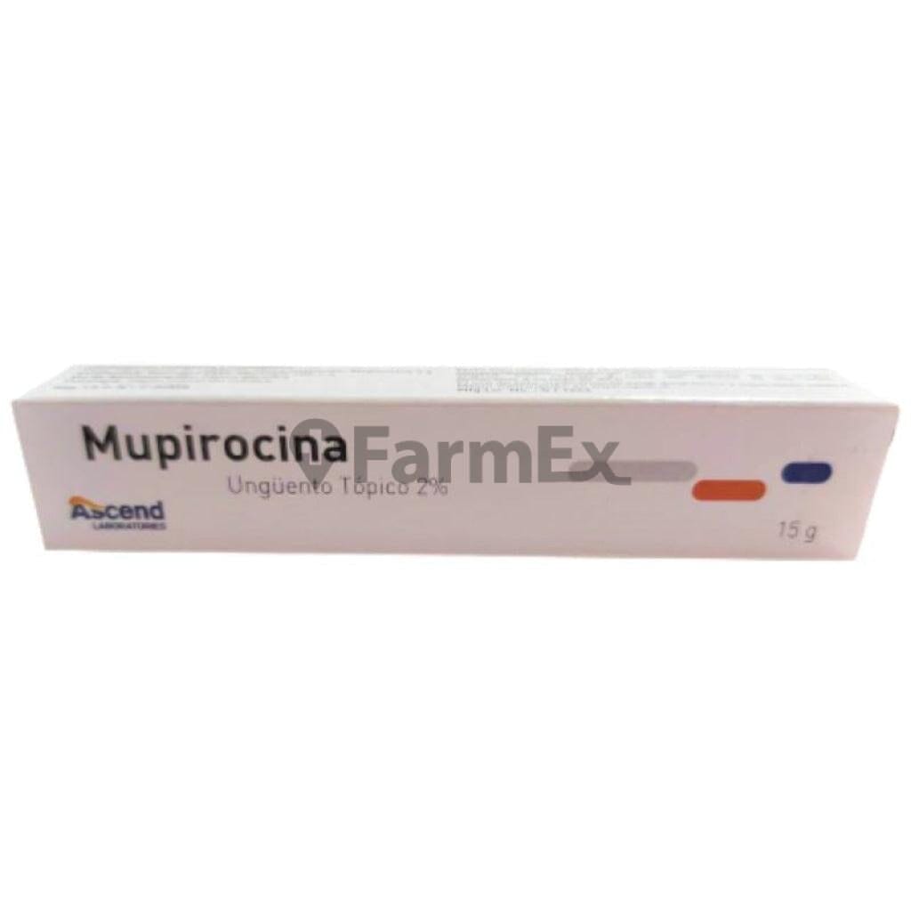 Mupirocina Ungüento 2 % x 15 g Farmex-BanMedica-Persistente